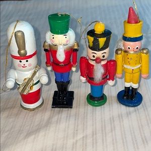 Nutcracker Soldiers Christmas Ornaments